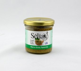 ПАСТА ИЗ ЗЕЛЕНЫХ ОЛИВОК SELIA, с/б 165мл ПАСТА ИЗ ЗЕЛЕНЫХ ОЛИВОК SELIA, с/б 165мл