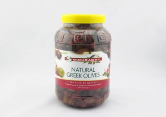 ОЛИВКИ НАТУРАЛЬНЫЕ КАЛАМАТА БЕЗ КОСТОЧКИ SIOURAS, пэт 1,5 л ОЛИВКИ НАТУРАЛЬНЫЕ КАЛАМАТА БЕЗ КОСТОЧКИ SIOURAS, пэт 1,5 л
