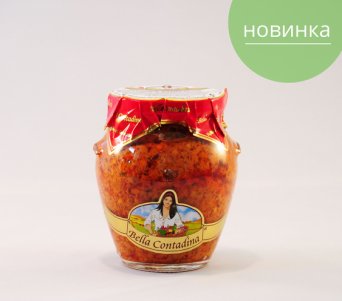 ФЕРМЕРСКИЙ ПАШТЕТ ИЗ ВЯЛЕНЫХ ТОМАТОВ BELLA CONTADINA, с/б 314 мл ФЕРМЕРСКИЙ ПАШТЕТ ИЗ ВЯЛЕНЫХ ТОМАТОВ BELLA CONTADINA, с/б 314 мл